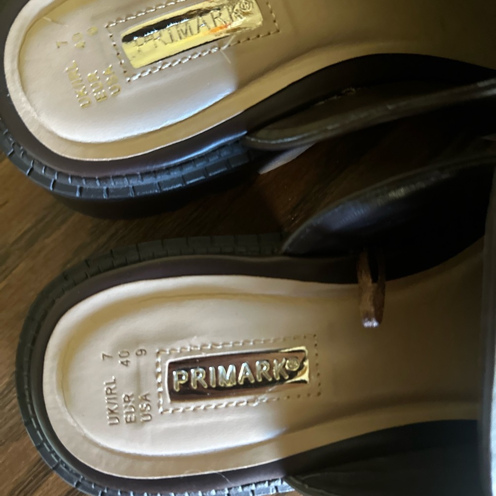 Primark women’s brown loafers - Picture 3 of 4